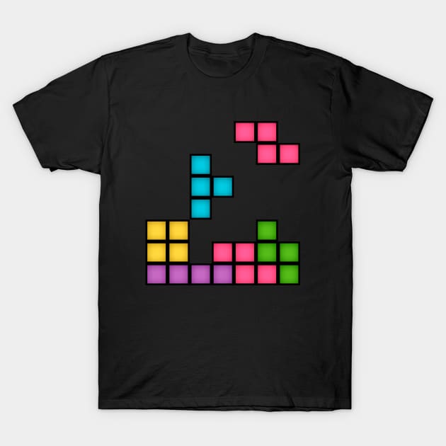 T-shirt Tetris T-Shirt by Elixin